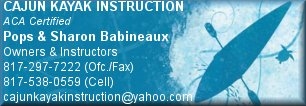 Cajun Kayak Instruction