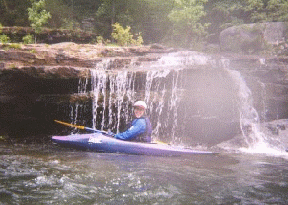 Debbie Meller in Little River Canyon