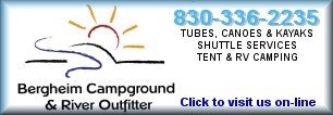 Bergheim Campground on the Upper Guadalupe River