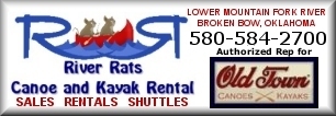 River Rats canoe Rental in Broken Bow, Oklahoma